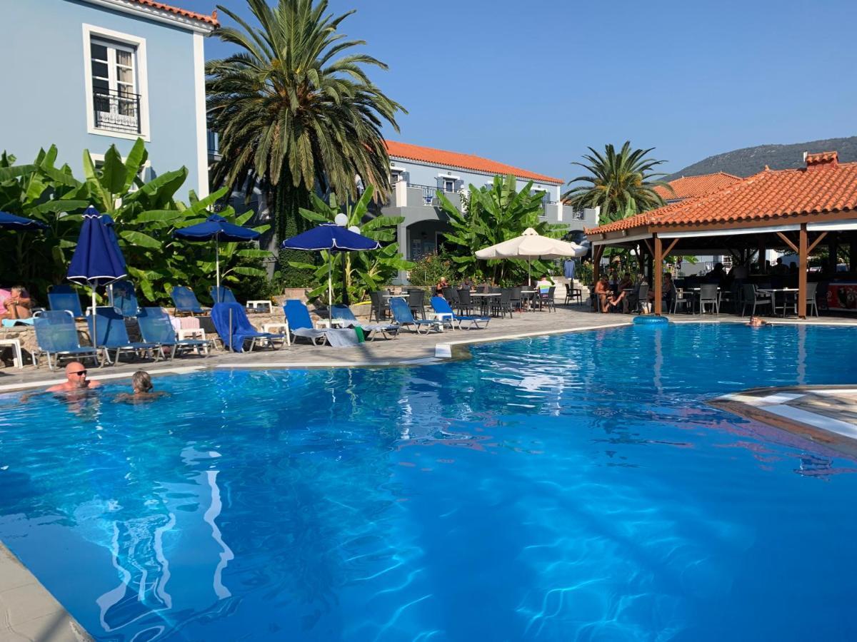 Blue Sky Hotel - Petra - Lesvos - Greece Exterior foto