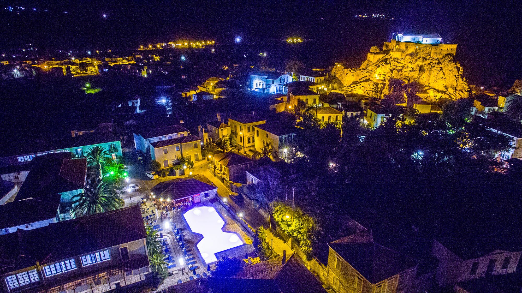 Blue Sky Hotel - Petra - Lesvos - Greece Exterior foto